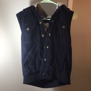 Blue vest